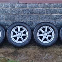 cerchi in lega da 16 più gomme invernali