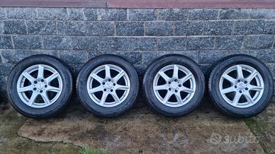 cerchi in lega da 16 più gomme invernali