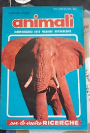 ALBUM FIGURINE DEGLI ANIMALI ED DELL'ARTE COMPLETO