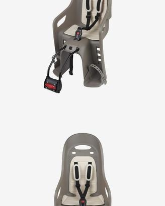 Seggiolino bici bambini da fissare su telaio