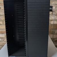 Porta cd dvd a colonna girevole