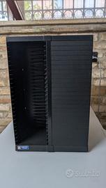 Porta cd dvd a colonna girevole