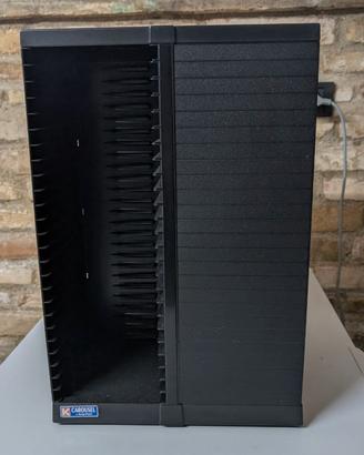 Porta cd dvd a colonna girevole