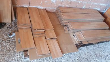 laminato parquet usato circa 50mq