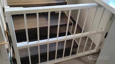 Cancello cancelletto scale bambini legno