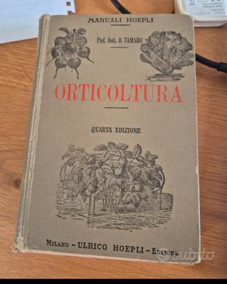 Hoepli manuale orticultura - quarta edizione