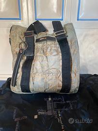 Borsa a spalla Nannini beige fantasia