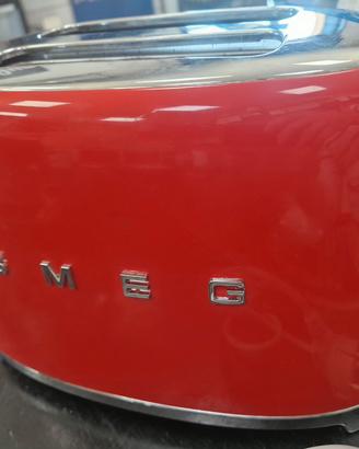tostapane smeg in design rosso (come nuovo)