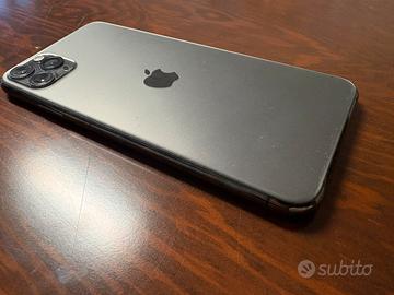iPhone 11 pro max (nero/griggio)