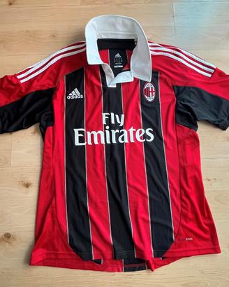 MAGLIA MILAN ADIDAS PAZZINI AUTOGRAFATA