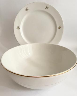 piatti di ceramica antica Richard Ginori anni '50