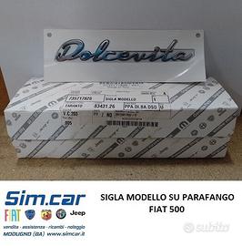 SIGLA MODELLO FIAT 500
