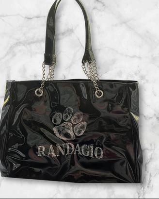 Borsa nera tote bag