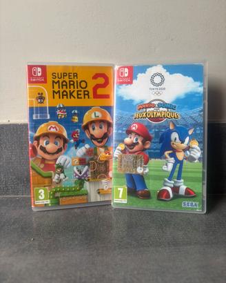 Nintendo Switch - giochi Super Mario 30€ l’uno