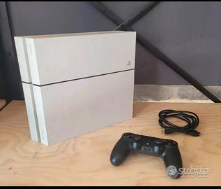 PlayStation 4 500gb bianca con joystick