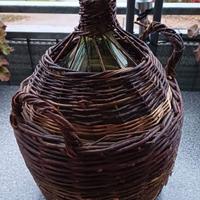 Damigiana in vetro soffiato