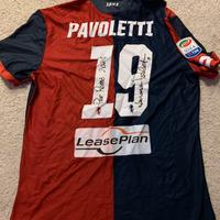 Maglia Genoa Pavoletti 2016 indossata