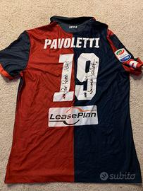 Maglia Genoa Pavoletti 2016 indossata