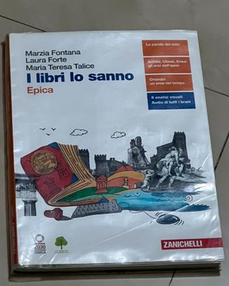 Libro scuola superiore Epica