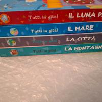 Lotto 4 libri bambini - testi in rima interattivi