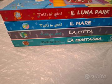 Lotto 4 libri bambini - testi in rima interattivi