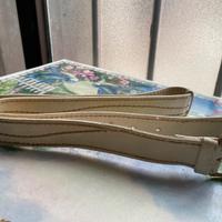 Cintura in cuoio bianco