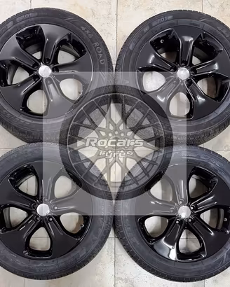 Cerchi 18 neri e pneumatici Jeep Compass Renegade