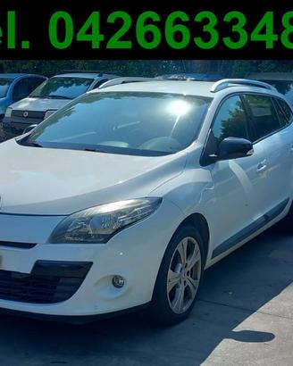 Ricambi ENAULT MEGANE 3 SW 1.6 BENZINA-NO MOTORE