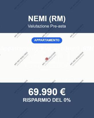 Immobile in asta di 40 m² a Nemi