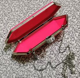 Pochette rigida fucsia | Borsetta elegante