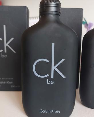  Bottiglia vuota  Calvin Klein be 200 ml 