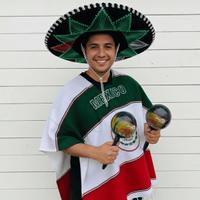 Costume Carnevale Uomo Messicano Originale