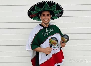 Costume Carnevale Uomo Messicano Originale