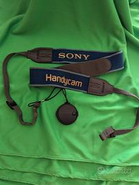 Sony Handycam tracolla e copriobiettivo