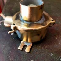 interruttore luce ottone