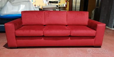 Divano 3 posti LETTO Monet in tessuto antimacchia