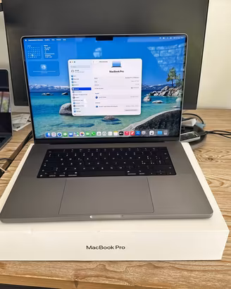 MacBook Pro 16″ M1 Max RAM 32Gb, SSD 1Tb Ex Demo