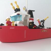 Nave dei pompieri LEGO anni '80