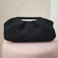 borsa clutch uncinetto 
