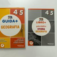 Libro "Guida+ Geografia 4/5" Giunti Scuola, nuovo