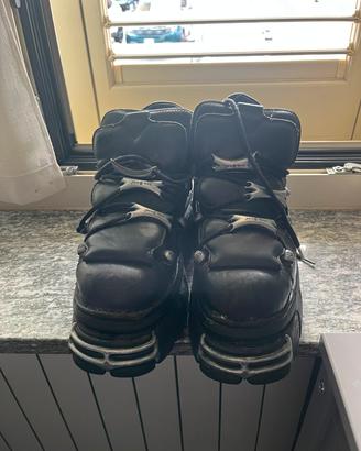 scarpe new rock metalic