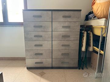 Mobile settimini cassettiera mondo convenienza