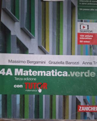 Matematica.verde 4A   9788808928702