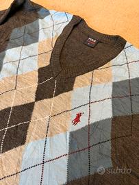 Maglione Polo Ralph Lauren L rombi rombi V