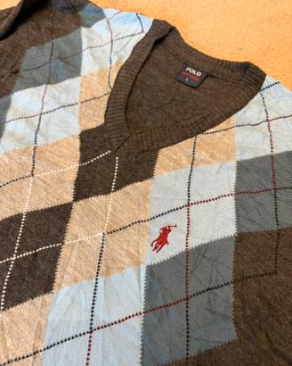 Maglione Polo Ralph Lauren L rombi rombi V