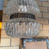 2  lampada a sospensione vintage