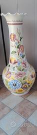 VASO FIORITO IN CERAMICA DI BASSANO 