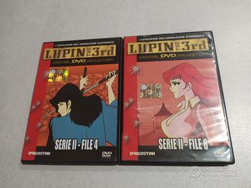 Dvd Lupin 3 - File 4 e File 8