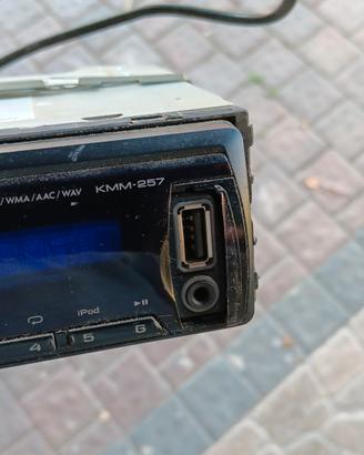 Autoradio Kenwood con USB