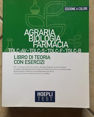 Libro agraria, biologia e farmacia